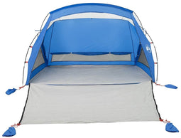 vidaXL - Strandtent - 2-persoons - waterdicht - azuurblauw