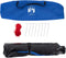 vidaXL - Strandtent - 2-persoons - waterdicht - snelontgrendeling - azuurblauw