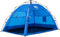 vidaXL - Strandtent - 2-persoons - waterdicht - snelontgrendeling - azuurblauw