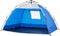 vidaXL - Strandtent - 2-persoons - waterdicht - snelontgrendeling - azuurblauw