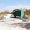 vidaXL - Strandtent - 2-persoons - zeegroen - waterdicht