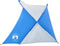vidaXL - Strandtent - pop-up - waterdicht - azuurblauw