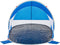 vidaXL - Strandtent - pop-up - waterdicht - azuurblauw