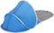 vidaXL - Strandtent - pop-up - waterdicht - azuurblauw