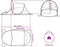 vidaXL - Strandtent - pop-up - waterdicht - azuurblauw