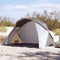 vidaXL - Strandtent - pop-up - waterdicht - grijs