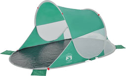 vidaXL - Strandtent - pop-up - waterdicht - zeegroen