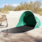 vidaXL - Strandtent - pop-up - waterdicht - zeegroen
