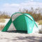 vidaXL - Strandtent - pop-up - waterdicht - zeegroen