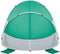 vidaXL - Strandtent - pop-up - waterdicht - zeegroen