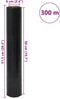 vidaXL - Stretchfilm - 6 - st - 30 - μm - 50 - cm - x - 300 - m - zwart