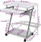 vidaXL - Studenten - computerbureau - 60 - x - 40 - x - 74 - cm - (wit)