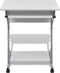 vidaXL - Studenten - computerbureau - 60 - x - 40 - x - 74 - cm - (wit)