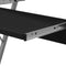 vidaXL - Studenten - computerbureau - 60 - x - 40 - x - 74 - cm - (zwart)