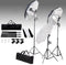vidaXL - Studioverlichtingsset - 24 - watt - inclusief - statieven - en - paraplu's