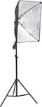 vidaXL - Studioverlichtingsset - met - achtergronden - en - softboxen