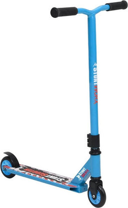 vidaXL Stuntstep met aluminium stuur blauw