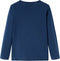 vidaXL-T-shirt-voor-kinderen-lange-mouwen-dierenprint-104-marineblauw