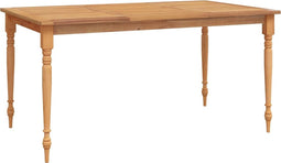 vidaXL - Tafel - Batavia - 150x90x75 - cm - massief - teakhout