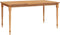 vidaXL - Tafel - Batavia - 150x90x75 - cm - massief - teakhout