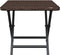 vidaXL - Tafel - inklapbaar - 45x35x32 - cm - poly - rattan - bruin