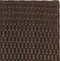 vidaXL - Tafel - inklapbaar - 45x35x32 - cm - poly - rattan - bruin