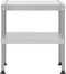 vidaXL Tafel voor rookoven 40x28x44,5 cm gegalvaniseerd staal