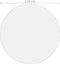 vidaXL - Tafelbeschermer - Ø - 110 - cm - 2 - mm - PVC - transparant