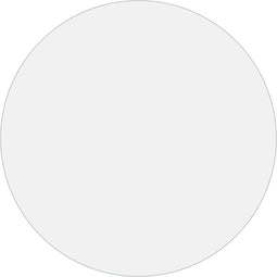 vidaXL - Tafelbeschermer - Ø60 - cm - 2 - mm - PVC - mat