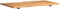 vidaXL - Tafelblad - 100x(50-60)x2,5 - cm - massief - acaciahout