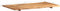 vidaXL - Tafelblad - 100x(50-60)x2,5 - cm - massief - acaciahout