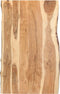 vidaXL - Tafelblad - 100x(50-60)x3,8 - cm - massief - acaciahout