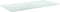 vidaXL - Tafelblad - 100x50 - cm - 6 - mm - gehard - glas - met - marmeren - design - wit