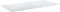 vidaXL - Tafelblad - 100x50 - cm - 6 - mm - gehard - glas - met - marmeren - design - wit