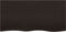 vidaXL - Tafelblad - 100x50x(2-6)cm - behandeld - eikenhout - donkerbruin