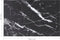 vidaXL - Tafelblad - 100x62 - cm - 8 - mm - gehard - glas - met - marmeren - design - zwart