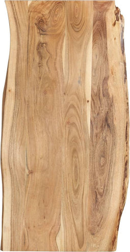 vidaXL - Tafelblad - 118x(50-60)x2,5 - cm - massief - acaciahout