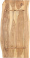 vidaXL - Tafelblad - 118x(50-60)x2,5 - cm - massief - acaciahout