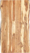 vidaXL - Tafelblad - 118x(50-60)x3,8 - cm - massief - acaciahout
