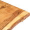 vidaXL - Tafelblad - 118x(50-60)x3,8 - cm - massief - acaciahout