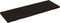 vidaXL - Tafelblad - 120x40x(2-4)cm - behandeld - eikenhout - donkerbruin