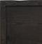 vidaXL - Tafelblad - 120x40x(2-6)cm - behandeld - eikenhout - donkerbruin
