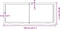 vidaXL - Tafelblad - 120x50x(2-4)cm - behandeld - eikenhout - donkerbruin