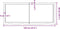 vidaXL - Tafelblad - 120x50x(2-4)cm - behandeld - massief - eikenhout - lichtbruin