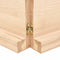 vidaXL - Tafelblad - 120x50x(2-6) - cm - onbehandeld - massief - eikenhout