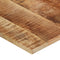 vidaXL - Tafelblad - 120x60x(1,5-1,6) - cm - ruw - mangohout