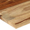 vidaXL - Tafelblad - 120x60x(2,5-2,7) - cm - massief - acaciahout