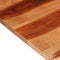 vidaXL - Tafelblad - 120x60x(2,5-2,7) - cm - massief - acaciahout