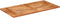 vidaXL - Tafelblad - 120x60x(2,5-2,7) - cm - massief - acaciahout