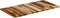 vidaXL - Tafelblad - 120x60x(2,5-2,7) - cm - massief - acaciahout